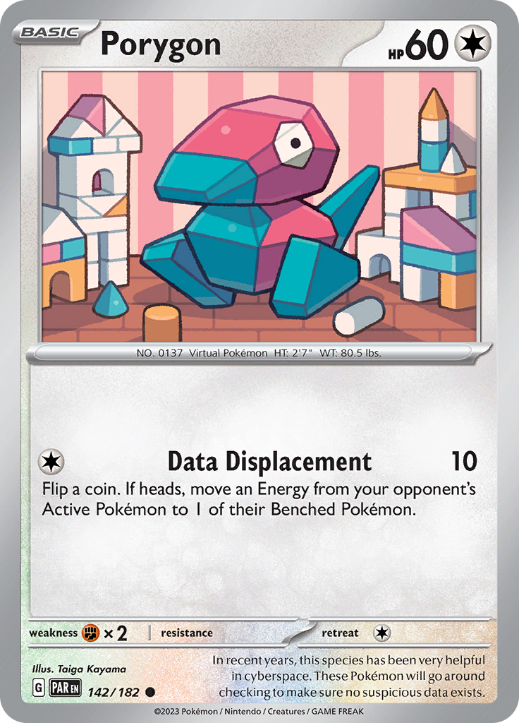 Porygon (142/182) [Scarlet & Violet: Paradox Rift] | GnG Games