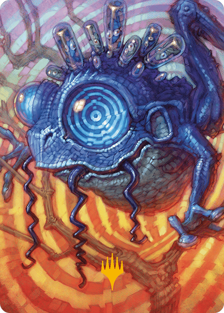 Psychic Frog Art Card (Gold-Stamped Planeswalker Symbol) [Modern Horizons 3 Art Series] | GnG Games