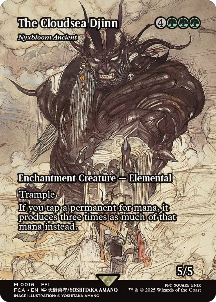 The Cloudsea Djinn - Nyxbloom Ancient (Showcase) [FINAL FANTASY : Through the Ages] | GnG Games
