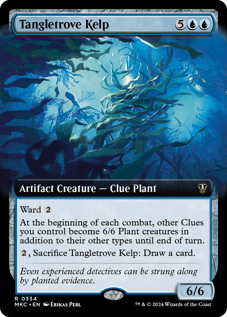 Tangletrove Kelp (Extended Art) [Murders at Karlov Manor Commander] | GnG Games