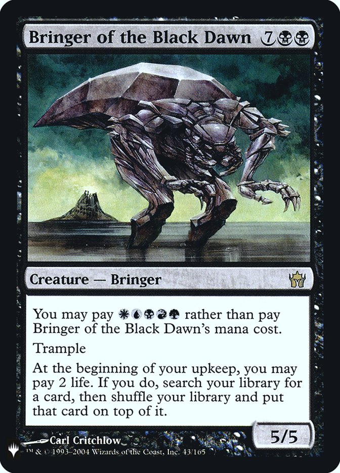 Bringer of the Black Dawn [Mystery Booster] | GnG Games