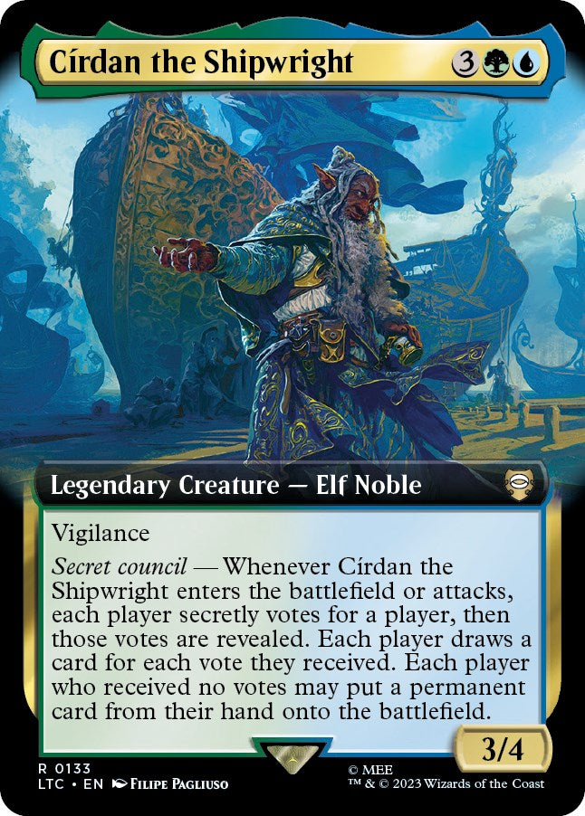 Cirdan the Shipwright (Extended Art) [The Lord of the Rings: Tales of Middle-Earth Commander] | GnG Games