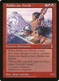 Balduvian Horde (Oversized) [Oversize Cards] | GnG Games