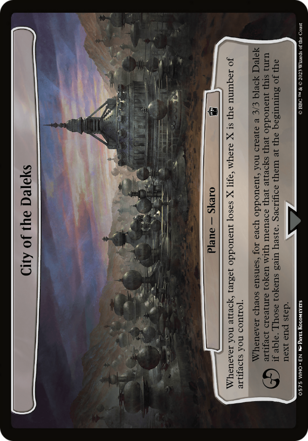 City of the Daleks [Doctor Who] | GnG Games