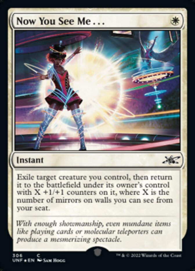 Now You See Me . . . (Galaxy Foil) [Unfinity] | GnG Games