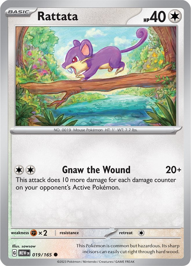 Rattata (019/165) [Scarlet & Violet 151] | GnG Games