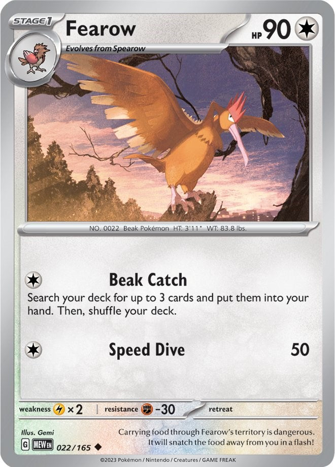 Fearow (022/165) [Scarlet & Violet 151] | GnG Games