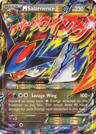 M Salamence EX (XY171) (Jumbo Card) [XY: Black Star Promos] | GnG Games