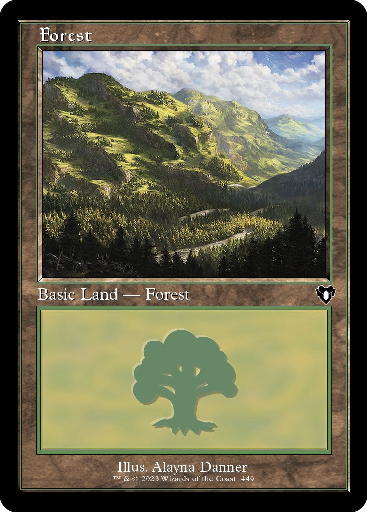 Forest (449) (Retro) [Commander Masters] | GnG Games