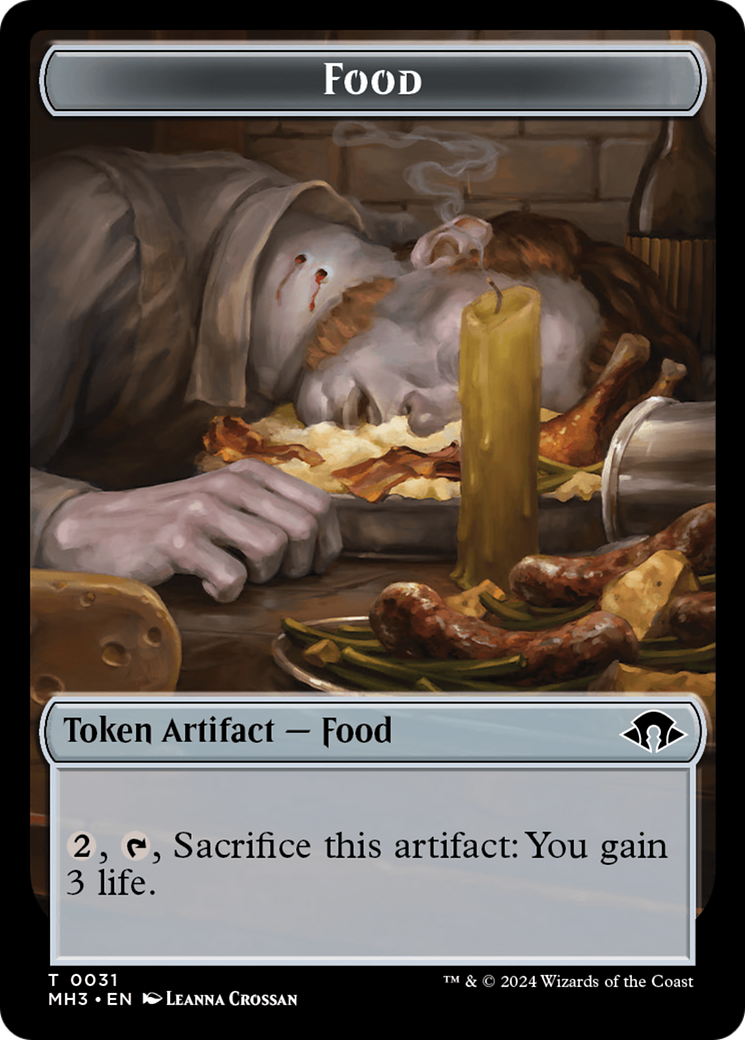 Phyrexian Germ // Food Double-Sided Token [Modern Horizons 3 Tokens] | GnG Games