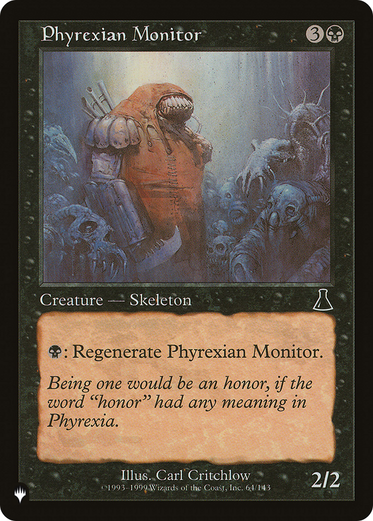 Phyrexian Monitor [The List] | GnG Games