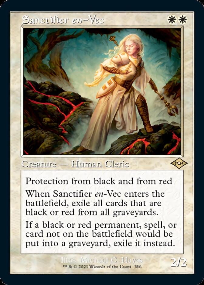 Sanctifier en-Vec (Retro Foil Etched) [Modern Horizons 2] | GnG Games