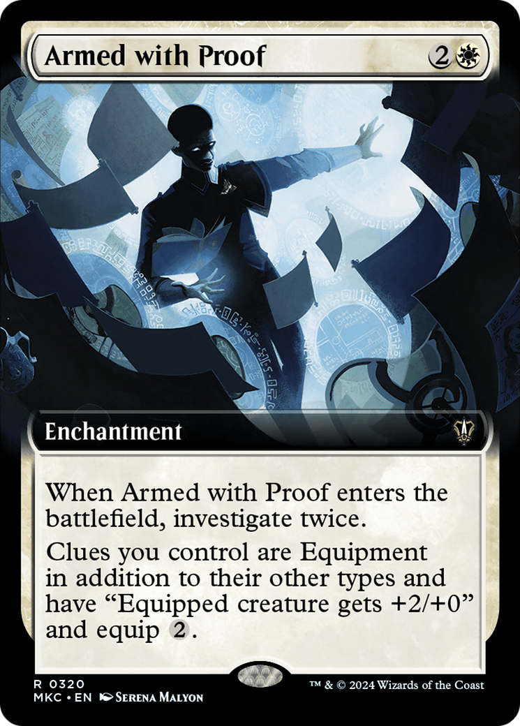 Armed with Proof (Extended Art) [Murders at Karlov Manor Commander] | GnG Games