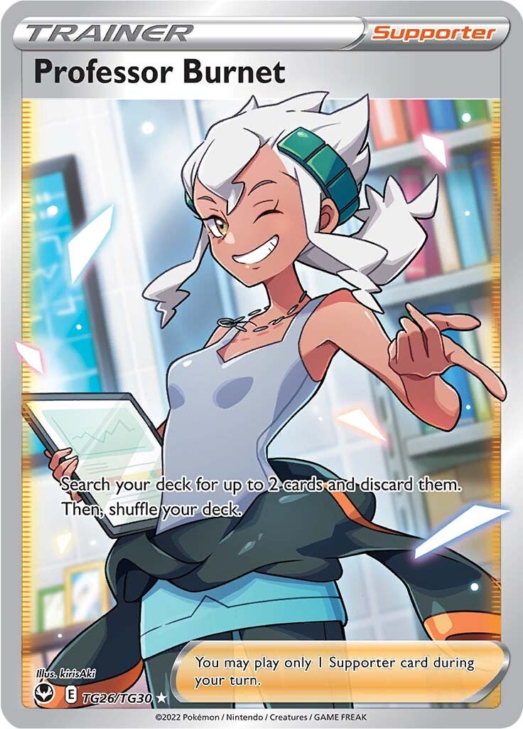 Professor Burnet (TG26/TG30) [Sword & Shield: Silver Tempest] | GnG Games