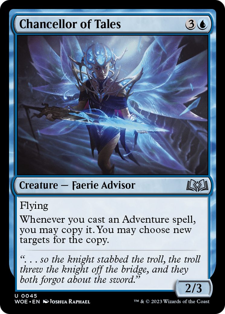 Chancellor of Tales [Wilds of Eldraine] | GnG Games