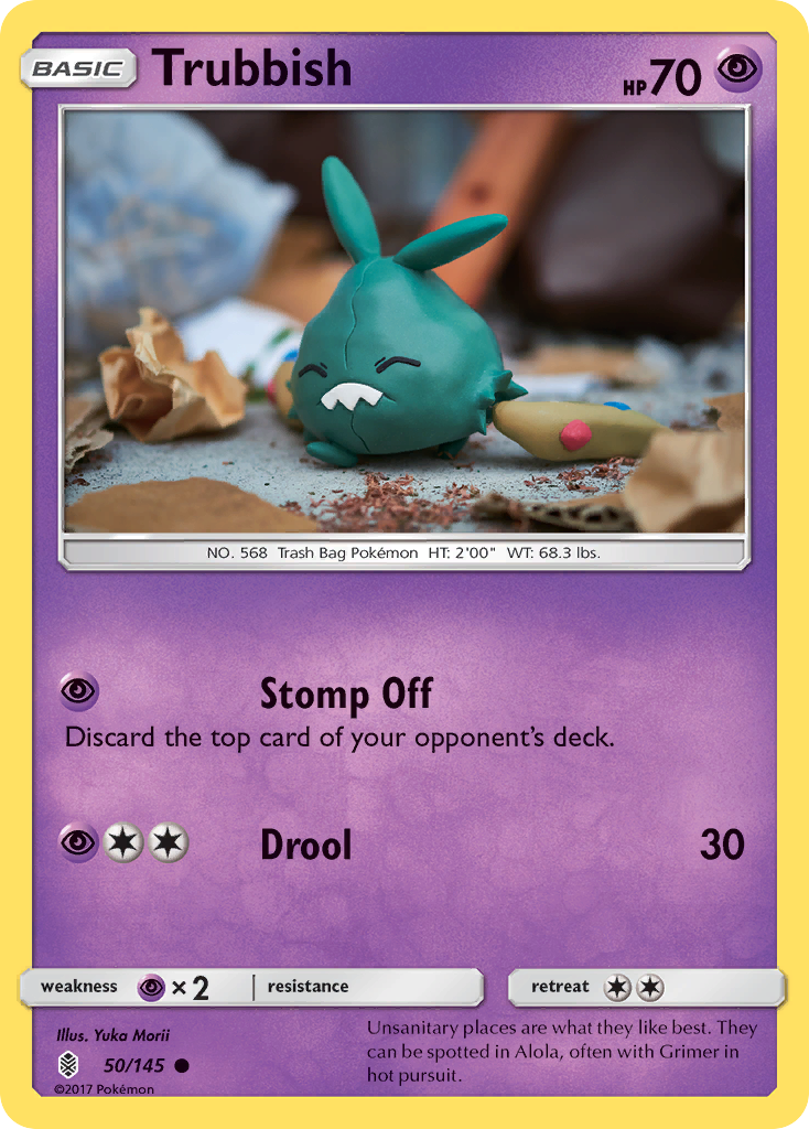 Trubbish (50/145) [Sun & Moon: Guardians Rising] | GnG Games