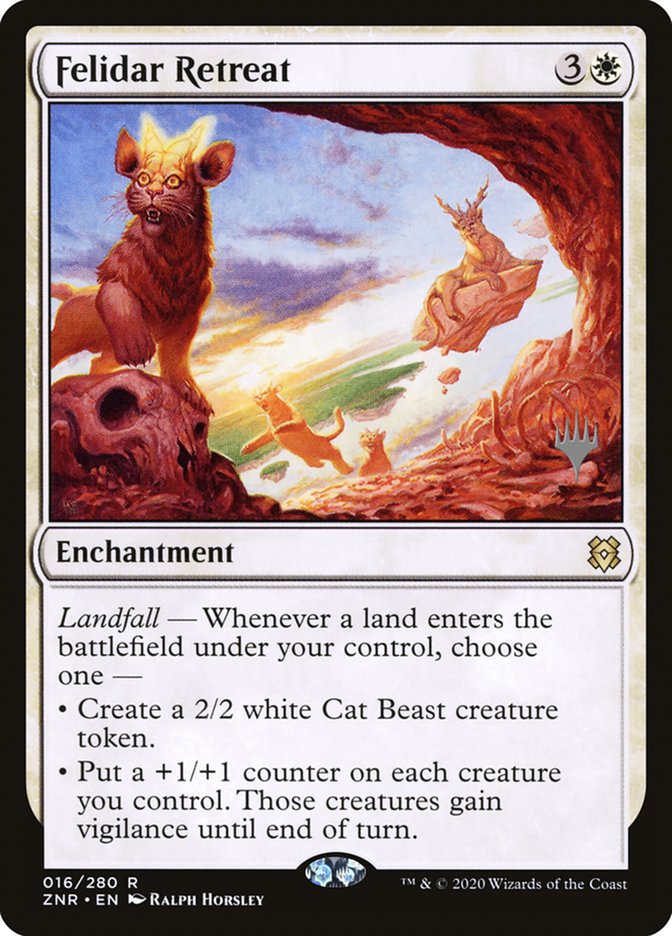 Felidar Retreat (Promo Pack) [Zendikar Rising Promos] | GnG Games