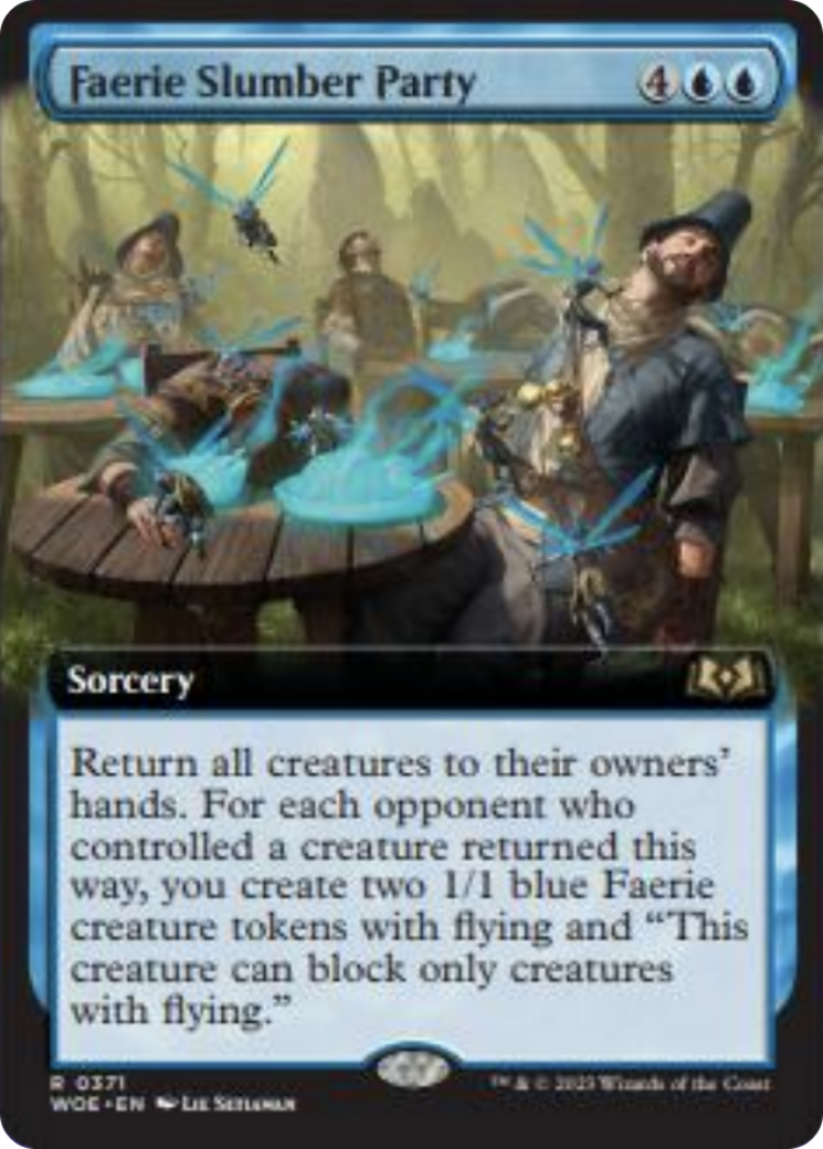 Faerie Slumber Party (Extended Art) [Wilds of Eldraine] | GnG Games