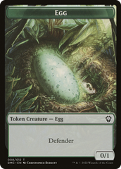 Treasure // Egg Double-Sided Token [Secret Lair Drop Series] | GnG Games