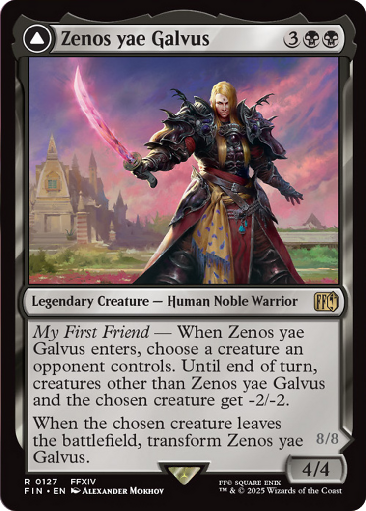 Zenos yae Galvus // Shinryu, Transcendent Rival [FINAL FANTASY] | GnG Games