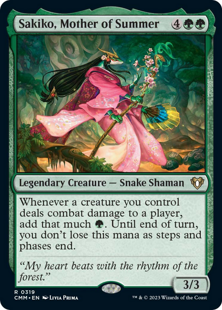 Sakiko, Mother of Summer [Commander Masters] | GnG Games