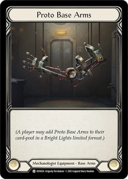 Proto Base Arms [EVO024] (Bright Lights) | GnG Games