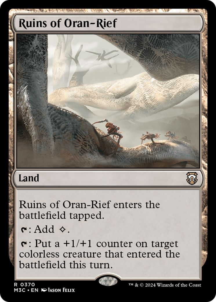 Ruins of Oran-Rief (Ripple Foil) [Modern Horizons 3 Commander] | GnG Games