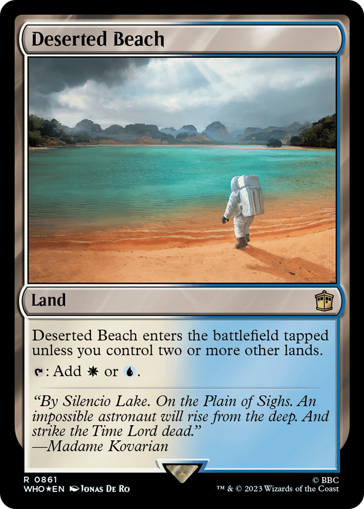 Deserted Beach (Surge Foil) [Doctor Who] | GnG Games