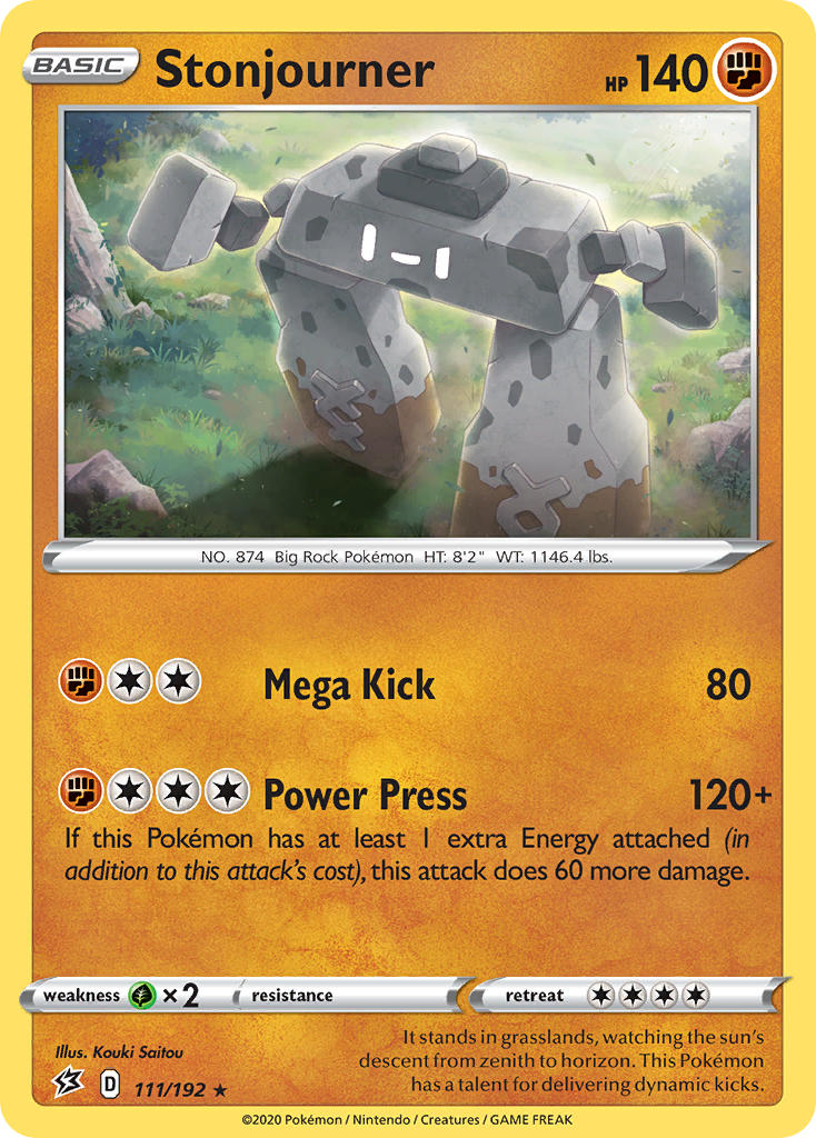 Stonjourner (111/192) (Theme Deck Exclusive) [Sword & Shield: Rebel Clash] | GnG Games