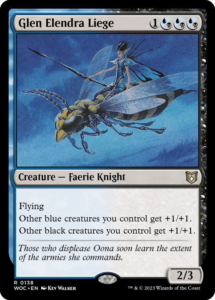 Glen Elendra Liege [Wilds of Eldraine Commander] | GnG Games