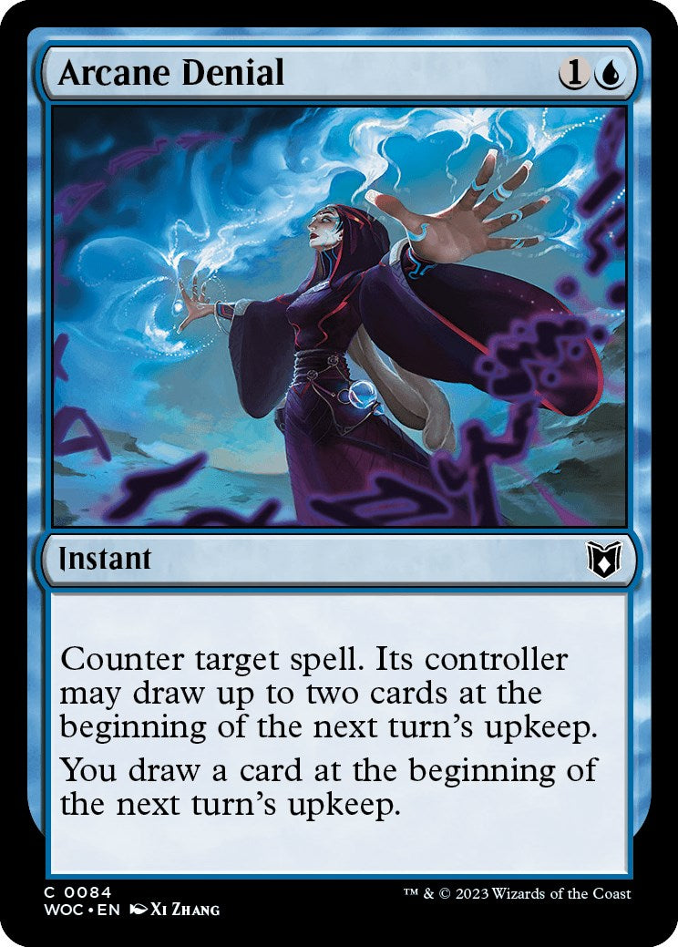 Arcane Denial [Wilds of Eldraine Commander] | GnG Games