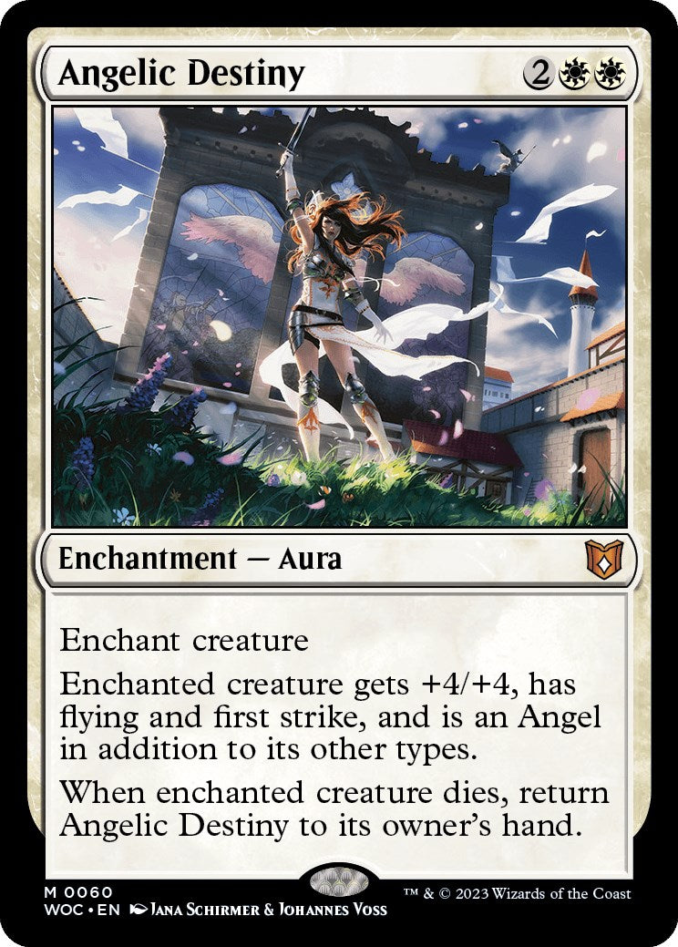 Angelic Destiny [Wilds of Eldraine Commander] | GnG Games