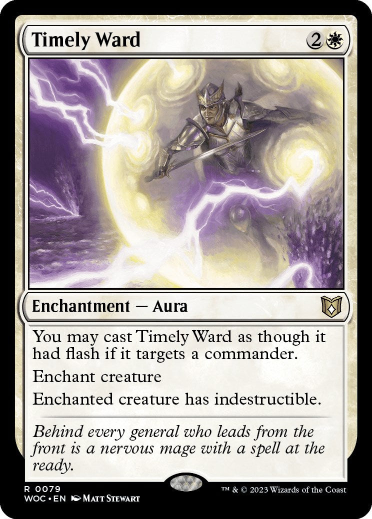 Timely Ward [Wilds of Eldraine Commander] | GnG Games