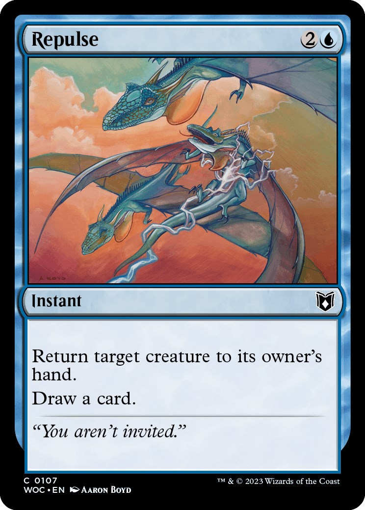 Repulse [Wilds of Eldraine Commander] | GnG Games