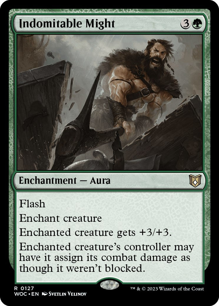 Indomitable Might [Wilds of Eldraine Commander] | GnG Games