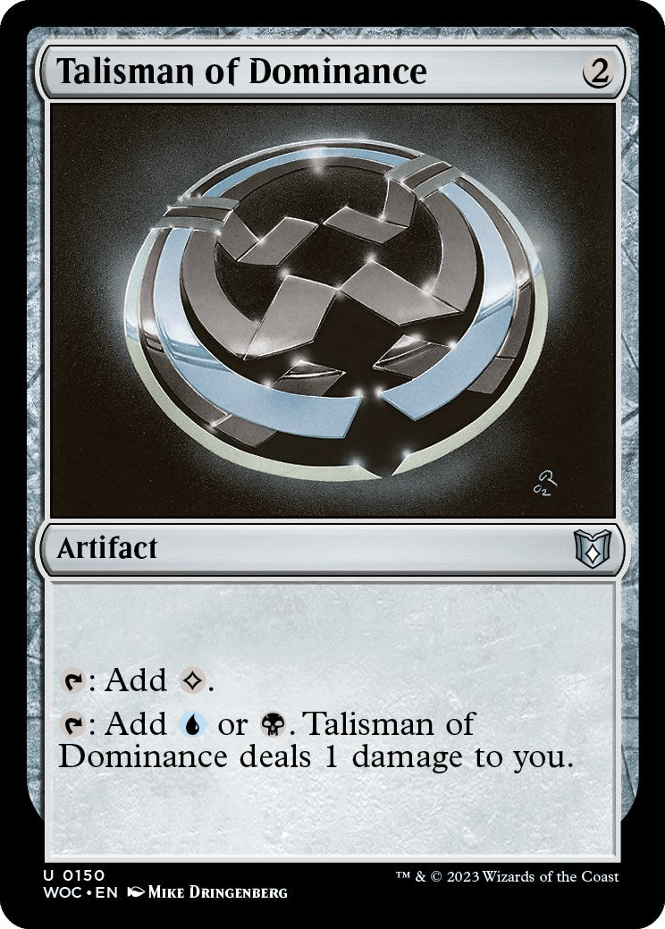 Talisman of Dominance [Wilds of Eldraine Commander] | GnG Games