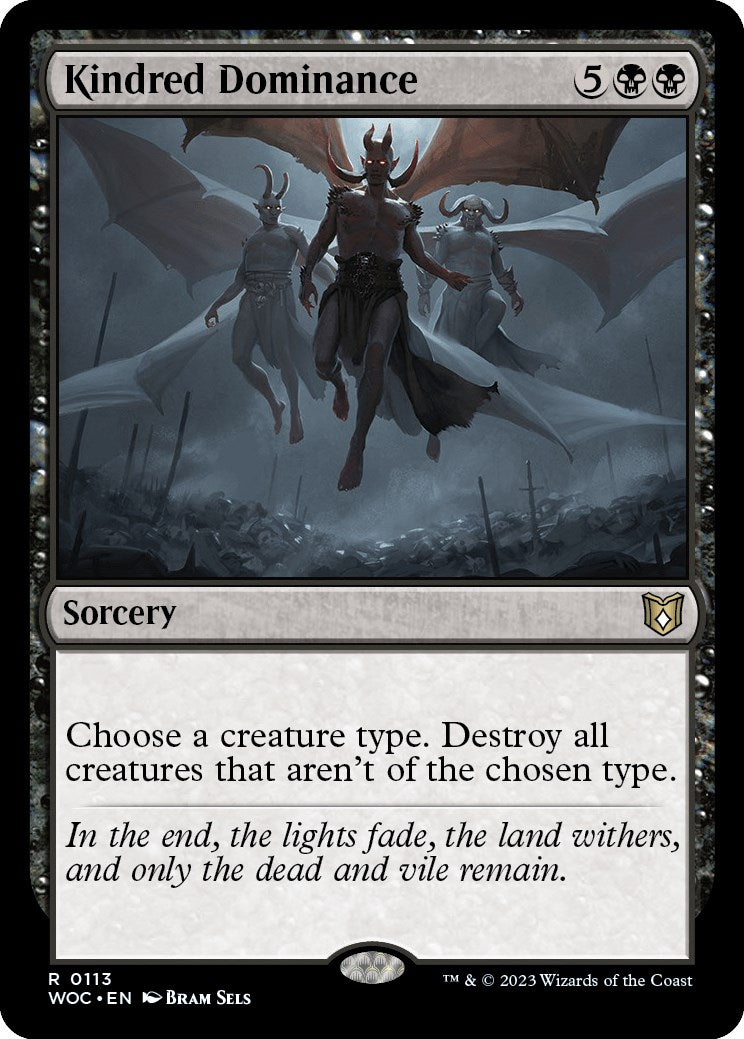 Kindred Dominance [Wilds of Eldraine Commander] | GnG Games