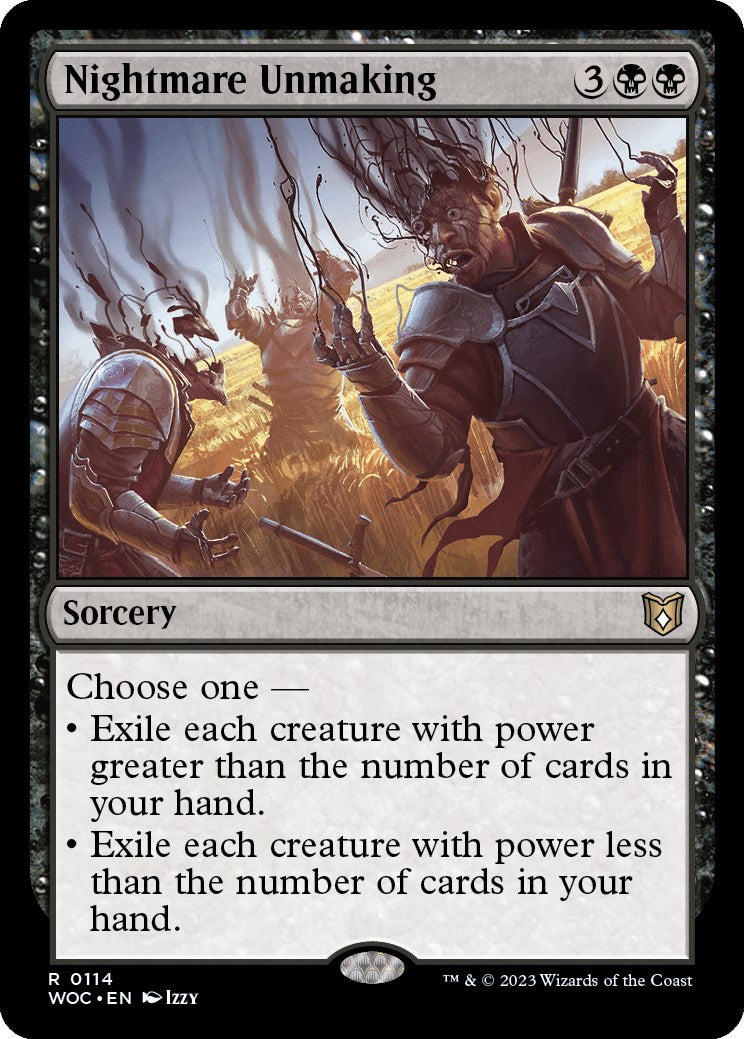 Nightmare Unmaking [Wilds of Eldraine Commander] | GnG Games