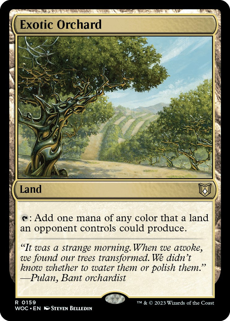 Exotic Orchard [Wilds of Eldraine Commander] | GnG Games