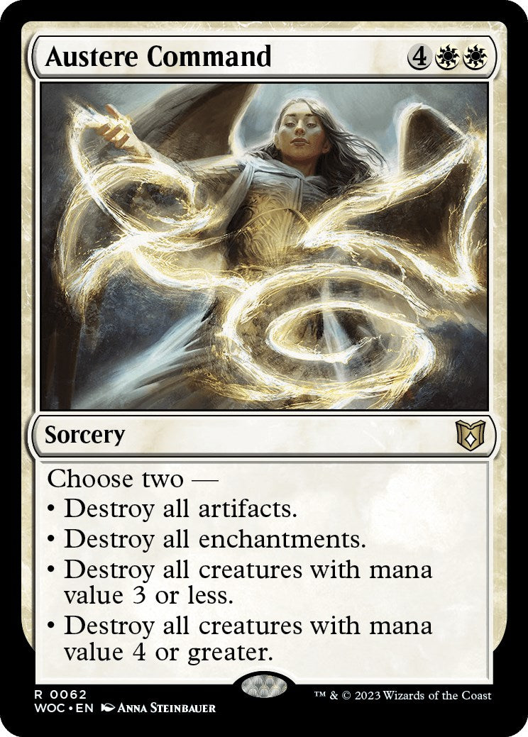 Austere Command [Wilds of Eldraine Commander] | GnG Games