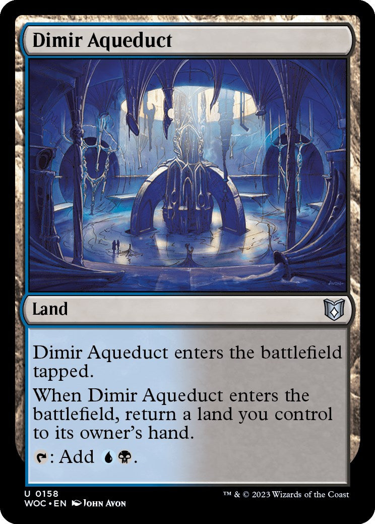 Dimir Aqueduct [Wilds of Eldraine Commander] | GnG Games