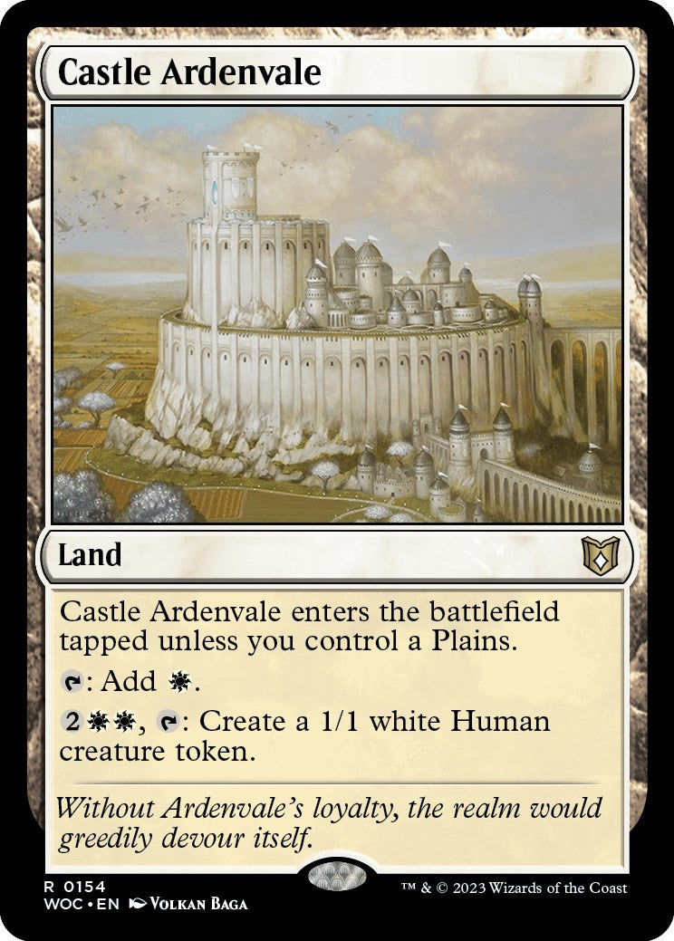 Castle Ardenvale [Wilds of Eldraine Commander] | GnG Games