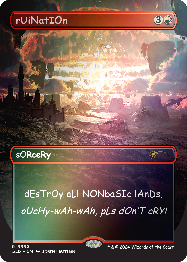 rUiNatIOn (Rainbow Foil) [Secret Lair Drop Series] | GnG Games