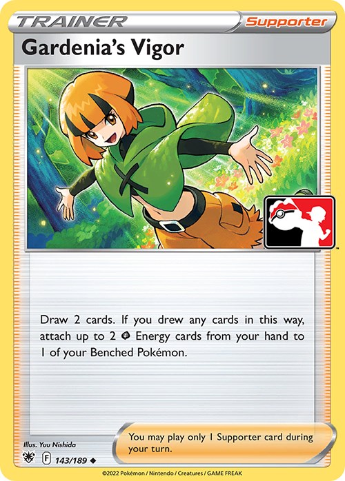 Gardenia's Vigor (143/189) [Prize Pack Series Three] | GnG Games