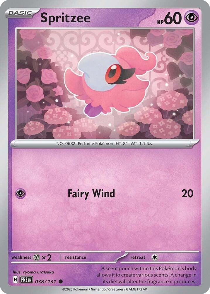 Spritzee (038/131) [Scarlet & Violet: Prismatic Evolutions] | GnG Games