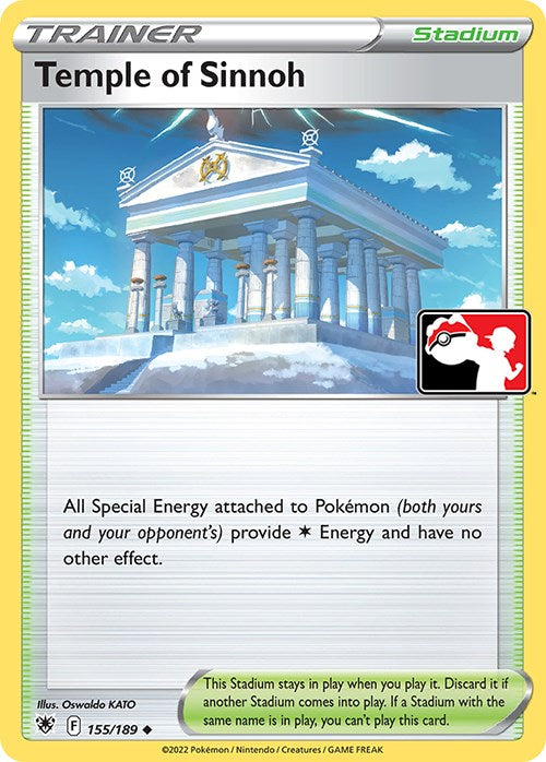 Temple of Sinnoh (155/189) [Prize Pack Series Three] | GnG Games