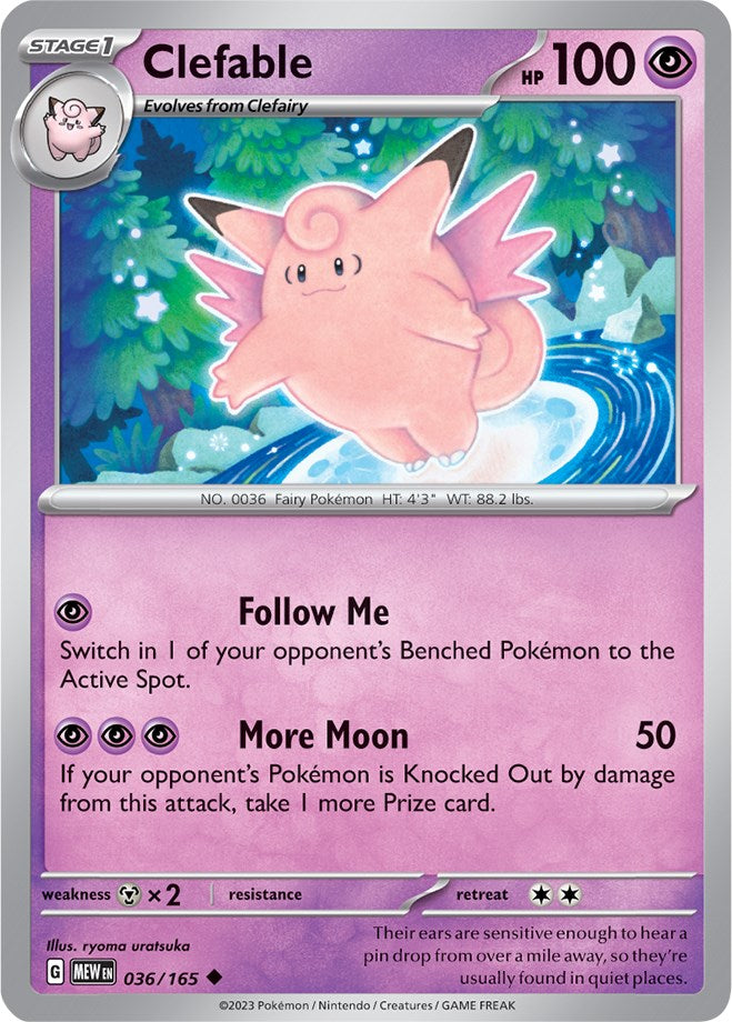 Clefable (036/165) [Scarlet & Violet 151] | GnG Games