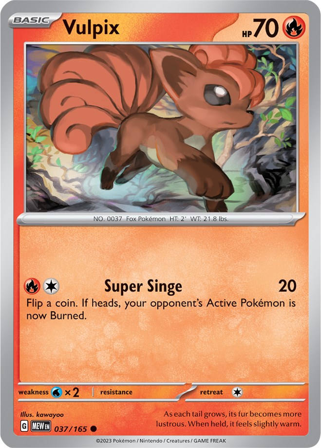 Vulpix (037/165) [Scarlet & Violet 151] | GnG Games