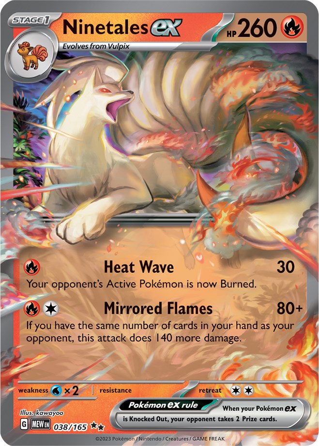 Ninetales ex (038/165) [Scarlet & Violet 151] | GnG Games