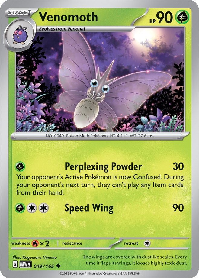 Venomoth (049/165) [Scarlet & Violet 151] | GnG Games